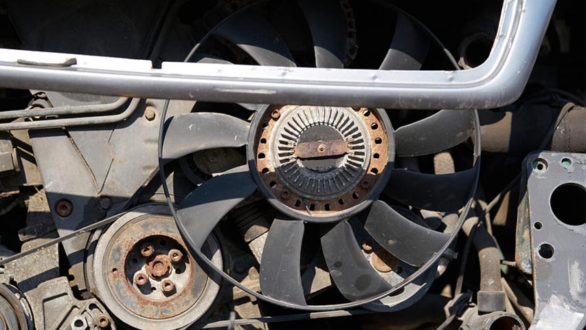 تعمیر فن موتور پراید